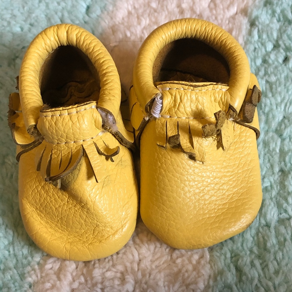 Freshly picked size 1 moccasins